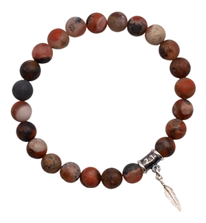 Moroccan Agate Bracelet TRANSFORM NEGATIVITY - zen jewelz