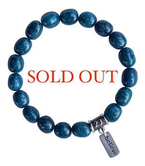 Apatite Bracelet BE INSPIRED - zen jewelz