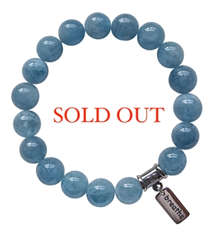 Aquamarine Bracelet TOTAL SERENITY - zen jewelz