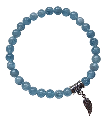 Aquamarine Bracelet INNER PEACE - zen jewelz