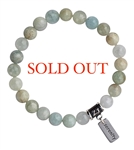 Aquamarine Bracelet STRESS FREE - zen jewelz