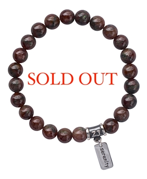 Hessonite Garnet Bracelet HIGHEST GOOD - zen jewelz