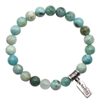 Hemimorphite Bracelet MANIFEST JOY - zen jewelz