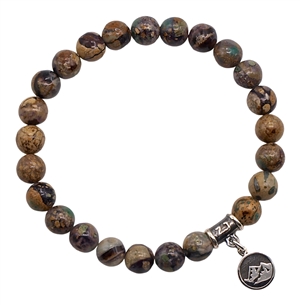 Stained Glass Jasper Bracelet - zen jewelz