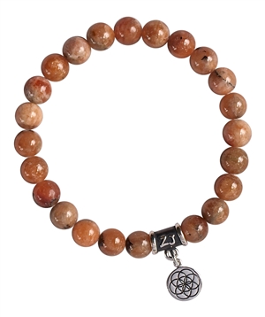 Lithiophilite Bracelet FRIENDSHIP - zen jewelz