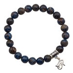 Pegmatite Scorzalite Bracelet RELEASE FEAR - zen jewelz