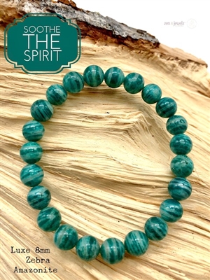 Amazonite Bracelet SOOTHE THE SPIRIT - zen jewelz