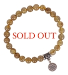 Golden Rutilated Quartz Bracelet SACRED HEALING | zen jewelz