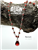 Garnet Necklace ALIGN YOUR CHAKRAS - zen jewelz