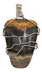 Bumble Bee Jasper Crystal Pendant - zen jewelz