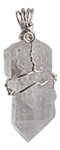 Faden Quartz Crystal Pendant - zen jewelz