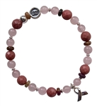 Breast Cancer Support Bracelet - zen jewelz