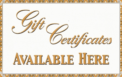 Gift Certificate