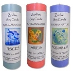 Zodiac Soy Pillar Candle
