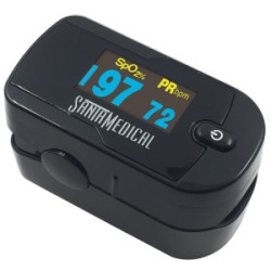 Santa Medical Fingertip Pulse Oximeter Silver