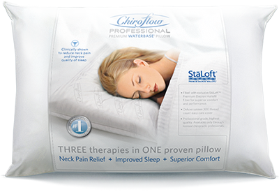 Chiroflow Professional Premium Waterbase Pillow 4-pack $33/pillow