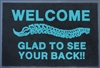 Glad To See Your Back Doormat