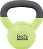 BodySport 15lb Kettlebell, Latex-Free, Light Green