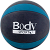 Body Sport Medicine Ball With Illustrated Exercise Guide 15lbs Gray