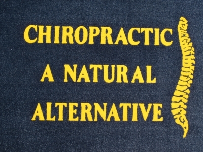 Chiropractic A Natural Alternative Doormat