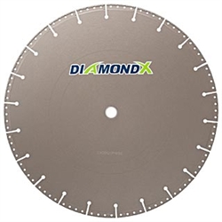 DiamondX Cut-off Wheels for Rail 16" x .155" x 1"-20mm Part#168761-DX