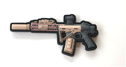 MK18 LAW VELCRO BACKED PVC PATCH