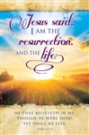 Bulletin-Jesus Said...I Am The Resurrection And The Life: 0730817356044