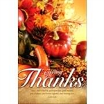 Bulletin-Giving Thanks: 081407007816