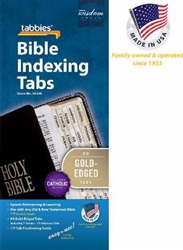 Bible Tab-Standard-O&N Testament w/Catholic Books: 084371583300