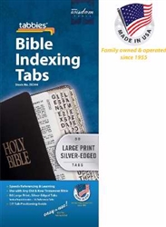 Bible Tab-Large Print O&N Testament: 084371583447