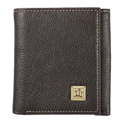 Wallet-Genuine Leather-John 3:16/Crosses-Trifold:  6006937117037