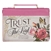 Bible Cover-Fashion/Trust in the Lord-Floral-LRG: 6006937160507