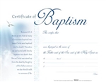 Certificate-Baptism-White Clouds: 634337782881