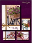 Card-Boxed-Thank You-Bikes & Blooms: 666764199031