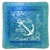 Tray-Large Square-Nautical-Hope Anchors Soul: 759830229968