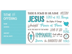 Offering Envelope-Names Of Jesus: 788200444601