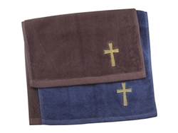 Towel-Pastor-Cross-Navy: 788200539024
