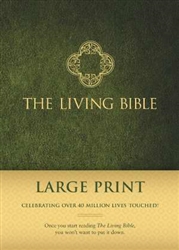 TLB Living Bible/Large Print: 9781414378572