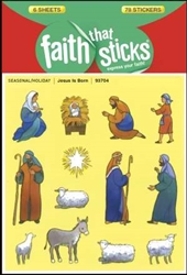 Sticker-Jesus Is Born: 9781414393704