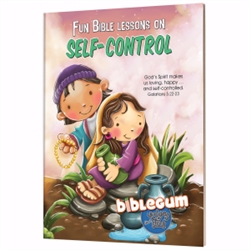 Fun Bible Lessons On Self-Control  by De Bezenac: 9781432116651