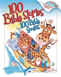 100 Bible Stories 100 Bible Songs w/2 CD: 9781591452393