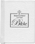 Baby's First Little Bible-White: 9781591779285