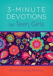 3-Minute Devotions For Teen Girls: 9781630588564