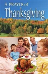 Tract-Prayer Of Thanksgiving (NIV): 9781682161876