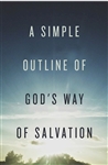 Tract-A Simple Outline Of God's Way Of Salvation (ESV): 9781682163115