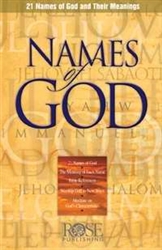 Names Of God Pamphlet: 9781890947507