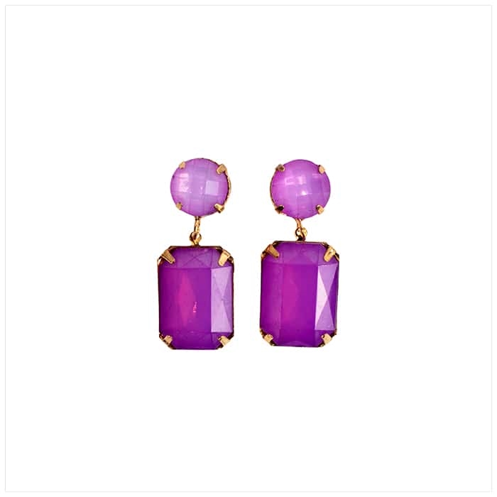 Amethyst Drop Earrings