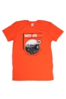 Allis Chalmers WD-45 T-Shirt, Orange