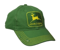 John Deere Hat, Green, "EST. 1837" Embroidery