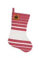 IH Logo Christmas Stocking, Red Stripe